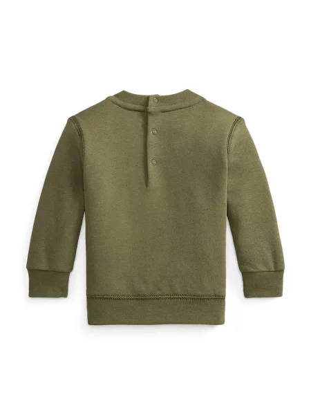 Polo Ralph Lauren флісова кофта дитяча з бавовною