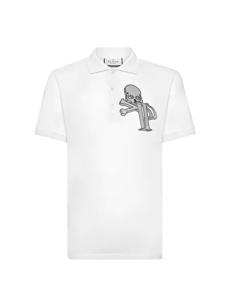 Koszulka polo Philipp Plein biała