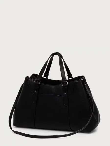 Кожаная сумка шоппер Armani Exchange
