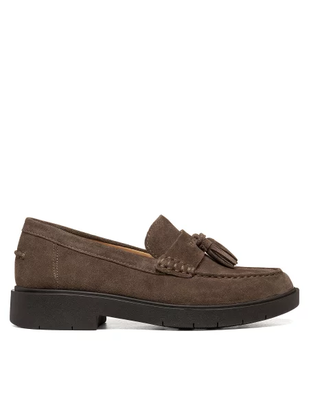 Geox Loafers D Spherica B 22 Ανοιχτό καφέ