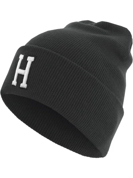 Pletena kapa Flexfit črna