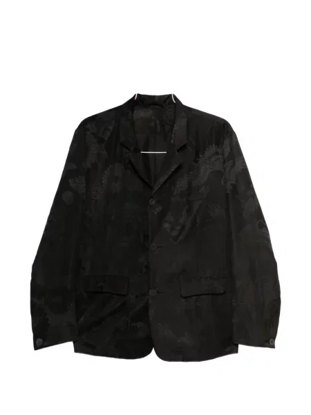 Blejzer Christian Peau s cvjetnim printom crna