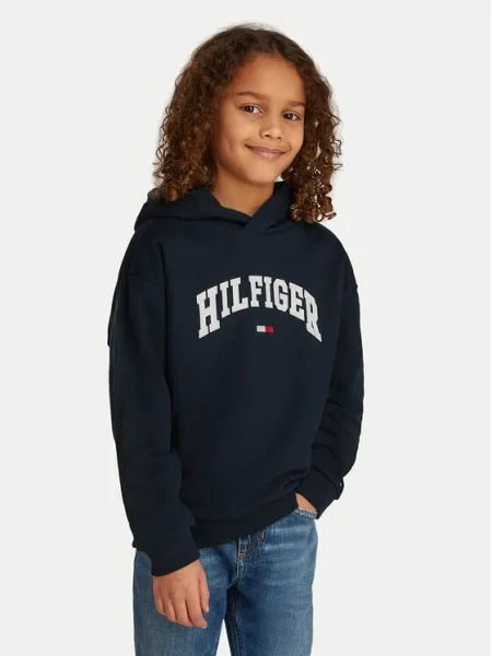 Tommy Hilfiger Суитшърт Varsity Тъмносин