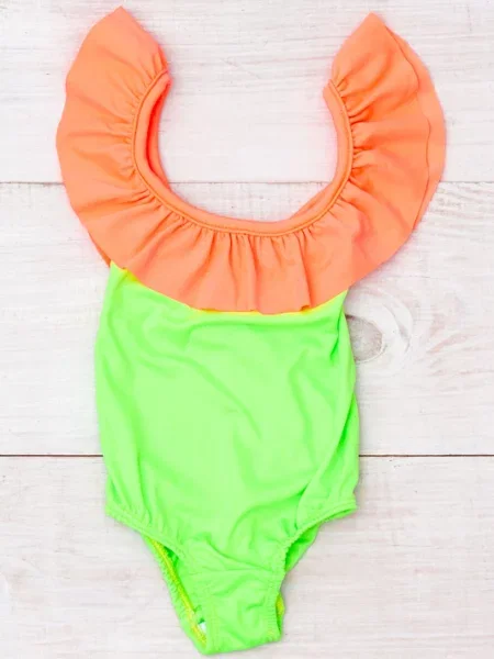 Дитячий Купальник Носи своє салатовий віскоза/резинка