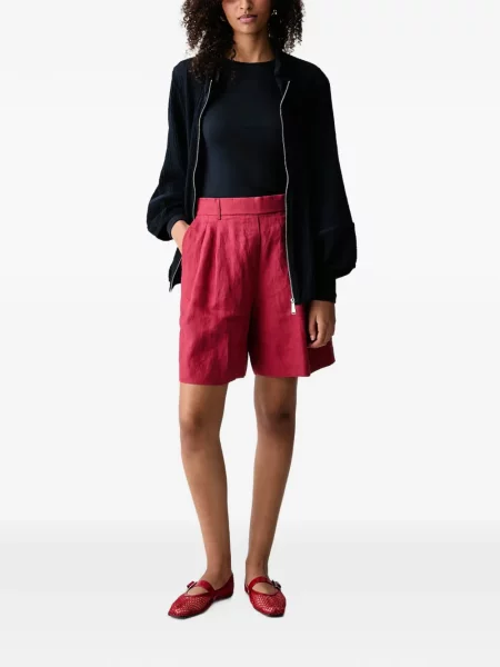 Pantaloni scurți Benetton roșu