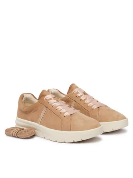 Sneakersy Caprice hnědé