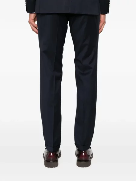 Costum Boss de lână albastru