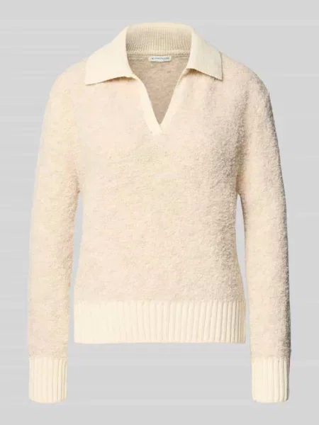 Bluza z kołnierzem o kroju regular fit z dodatkiem bawełny Tom Tailor