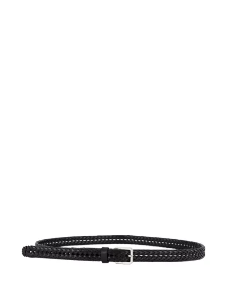 Curea Tom Ford din piele țesută negru