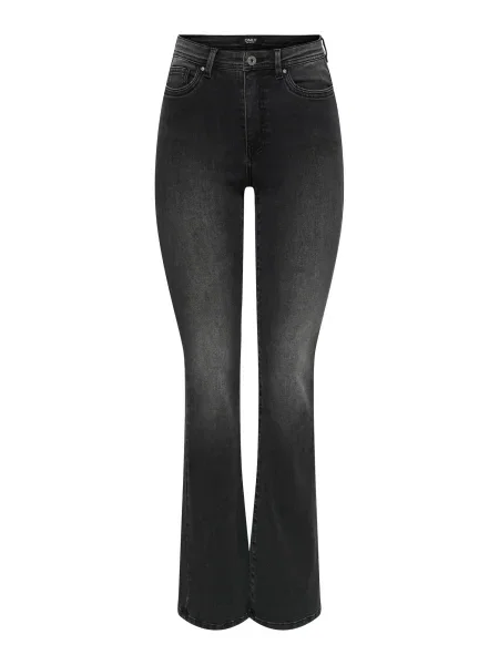 Only Petite Džínsy ONLMADE denim čierny