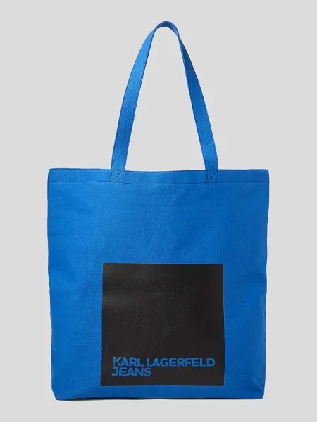 Karl Lagerfeld Jeans Kabelka modrá