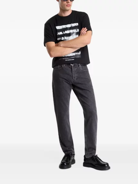 Tričko Karl Lagerfeld Jeans čierna