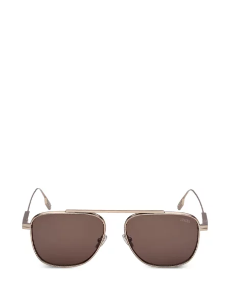 Ochelari de soare Zegna maro