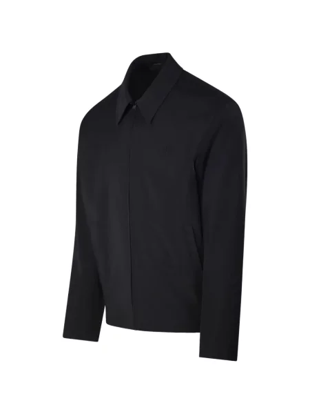 Geacă Gucci cu broderie stretch negru