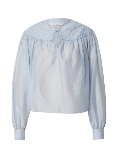 MSCH COPENHAGEN Bluza Bean pastelno plava