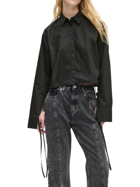 Риза Karl Lagerfeld Jeans черно