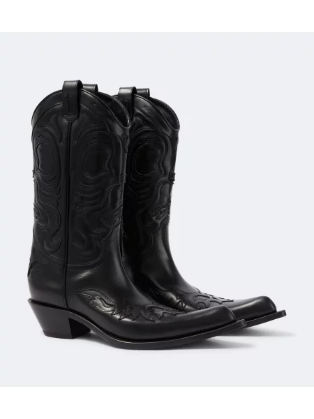 Členkové topánky Acne Studios čierna