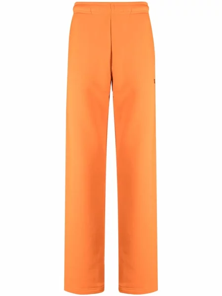 Pantaloni de jogging Misbhv cu broderie portocaliu