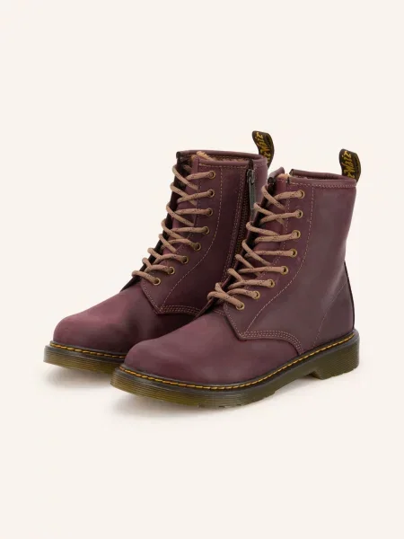 Dr. Martens Botki Sznurowane Serena braun fioletowe