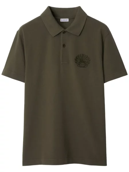 Tricou polo Burberry verde