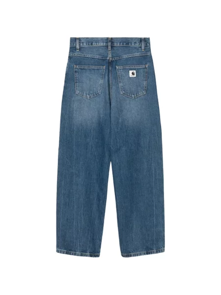 Pantaloni Carhartt Wip albastru