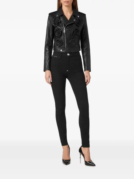 Decupat geacă Philipp Plein negru