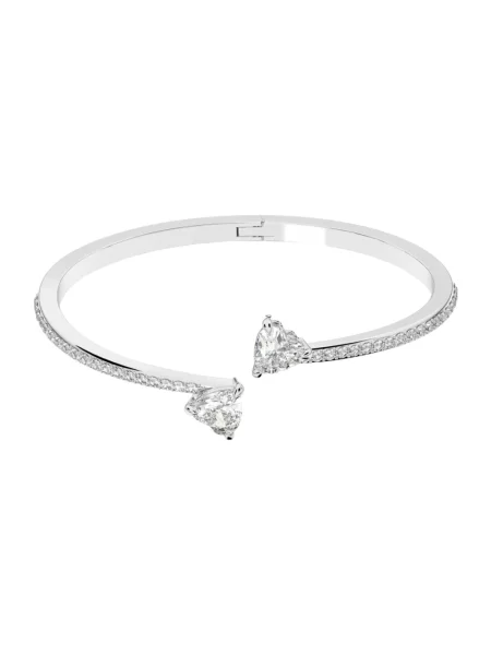 Bransoletka Swarovski szara