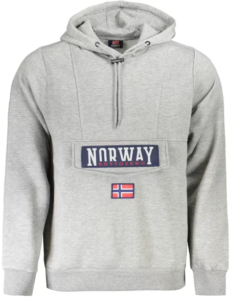 Mikina Norway 1963 šedá