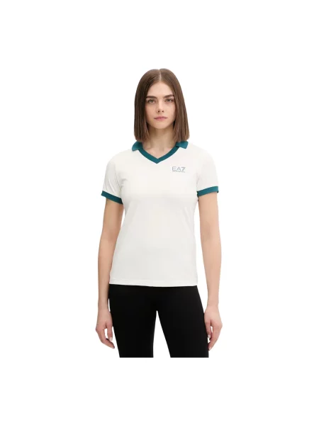 Koszulka Emporio Armani Ea7 beżowa
