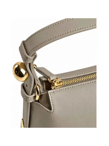 Armani Exchange crossbody kabelka dámska z imitácie kože béžová