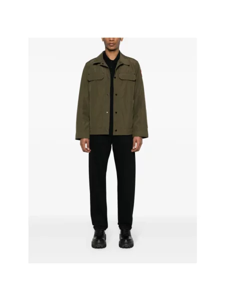 Koszulka polo Canada Goose czarna
