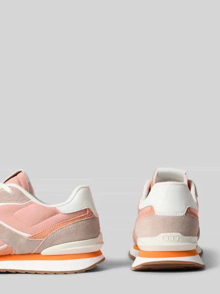 Sneakersy z detal z logo model MAXIMA' Marc O'polo pomarańczowe