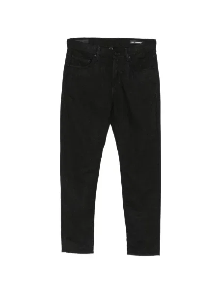 Pantaloni Karl Lagerfeld cu 5 buzunare negru