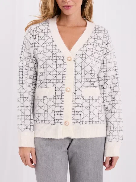 Kardigan Italy Moda bijela
