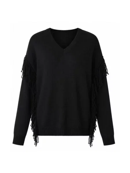 Sweter Twinset czarny