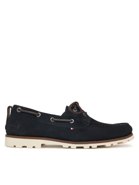 Mokasíny Tommy Hilfiger Light Sde Tmavomodrá