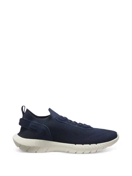 Sneakerși Boss plasă albastru