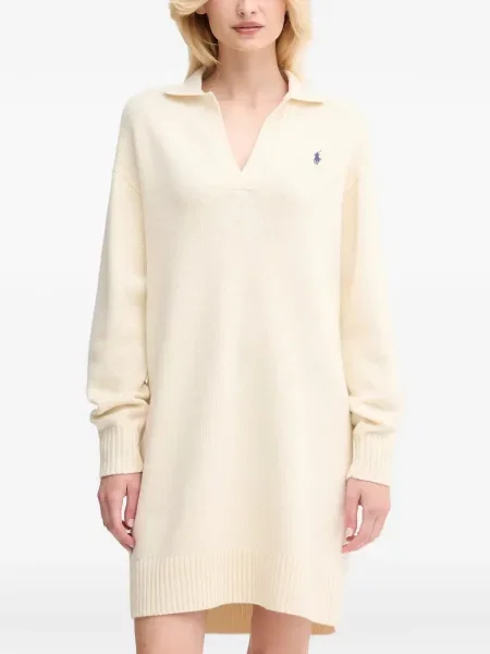 Odgovarati majica Polo Ralph Lauren s čipkom s izlizanim efektom zelena