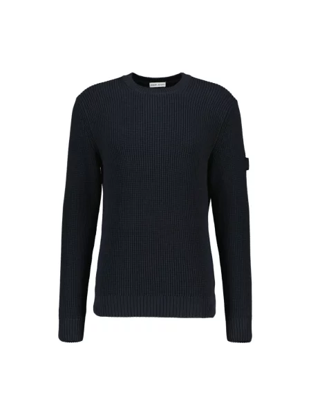 Dzianinowy sweter Joop! niebieski