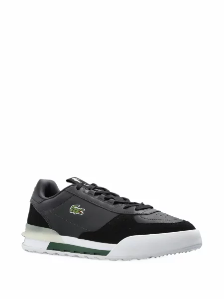 Sneakerși Lacoste din piele negru