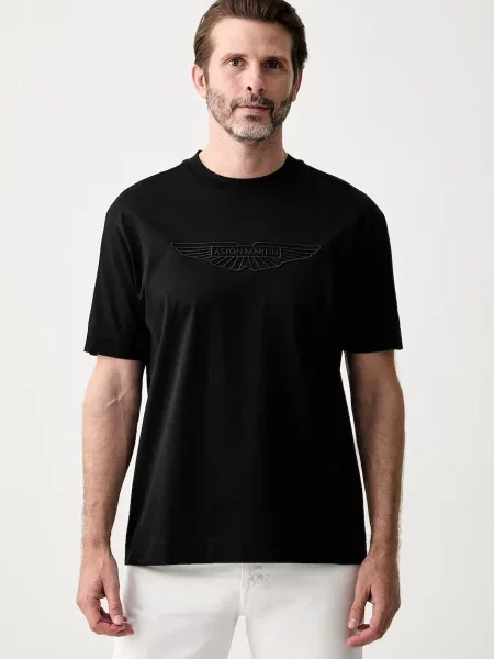 BOSS tricou pentru bărbați din x Aston Martin negru