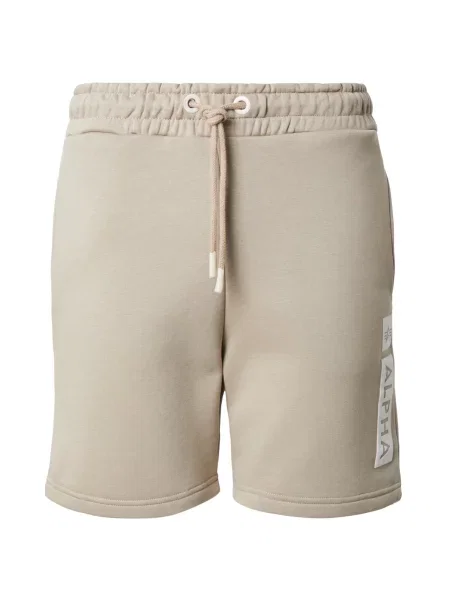 ALPHA INDUSTRIES Pantaloni ecru / nisipiu
