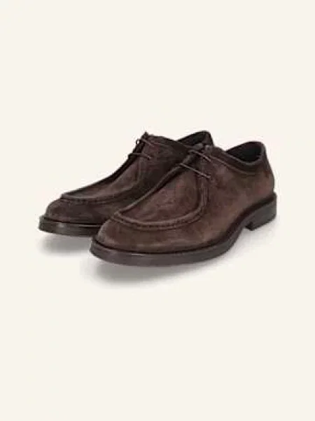 Heinrich Dinkelacker Sznurowane Botki Florenz Plain V braun