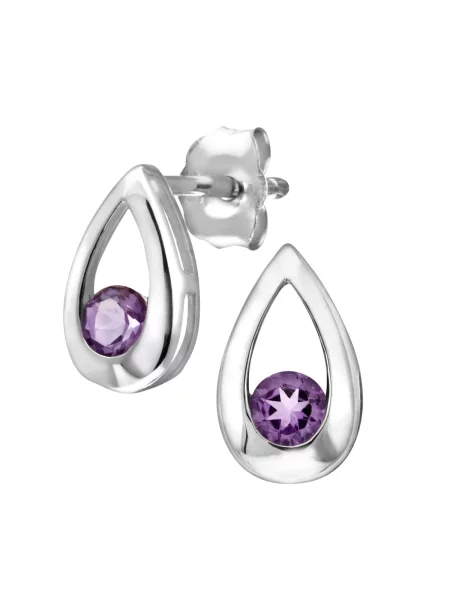 DIAMANT LETERNEL Cercei argintiu