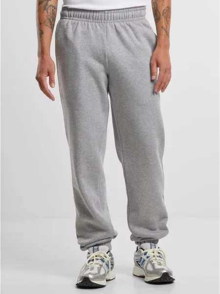 Športne hlače Urban Classics melange siva