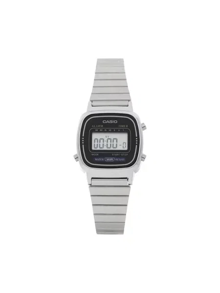 Ρετρό pολόι Casio ασημί