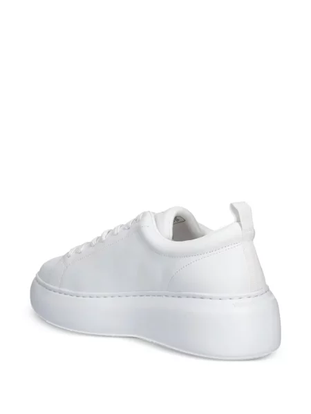 Platform talpú sneaker Armani Exchange autogrammal fehér