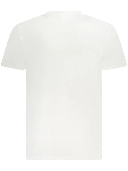 Krátky tričko Calvin Klein Jeans s krátkymi rukávmi biela