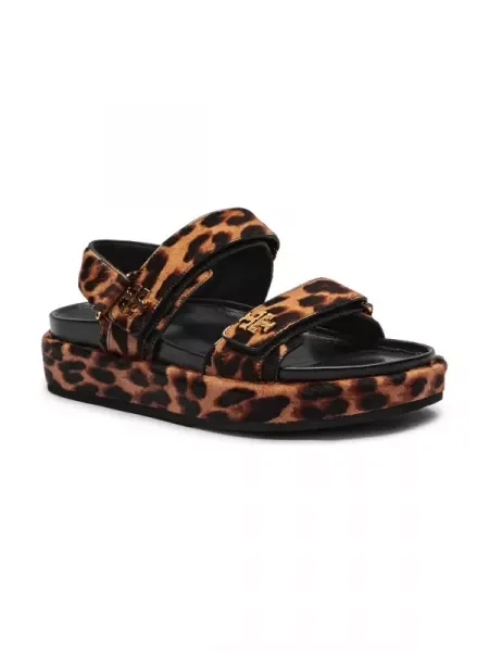 TORY BURCH Bőr szandál KIRA bézs