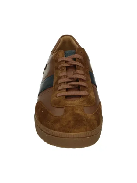 Sneakersy Mephisto zamszowe casual brązowe